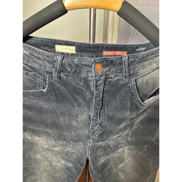 Pilcro corduroy 5 pocket design distressed faded pants vintage 31 Petite - Picture 4 of 5